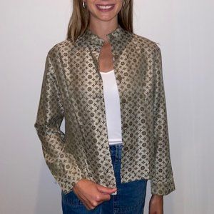 Vintage Louis Vuitton button down top or jacket